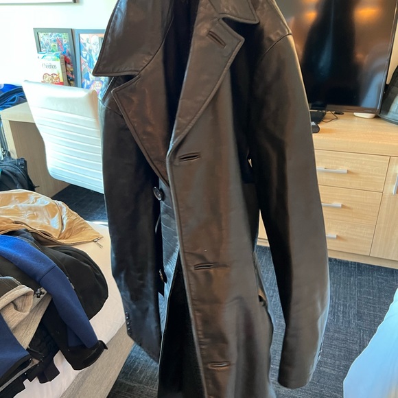 Louis Vuitton 3/4 Leather Jacket Vintage 2005 - Picture 8 of 11